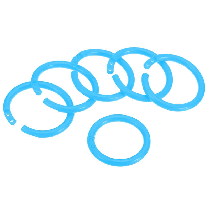 Loose Leaf Rings Binder Ring Plastic for Scrapbook