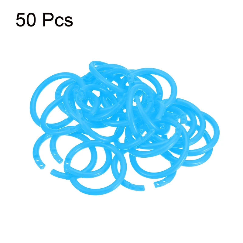 Loose Leaf Rings Binder Ring Plastic for Scrapbook