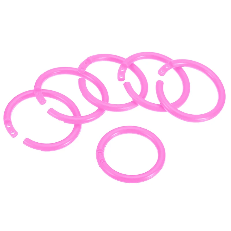 Loose Leaf Rings Binder Ring Plastic for Scrapbook