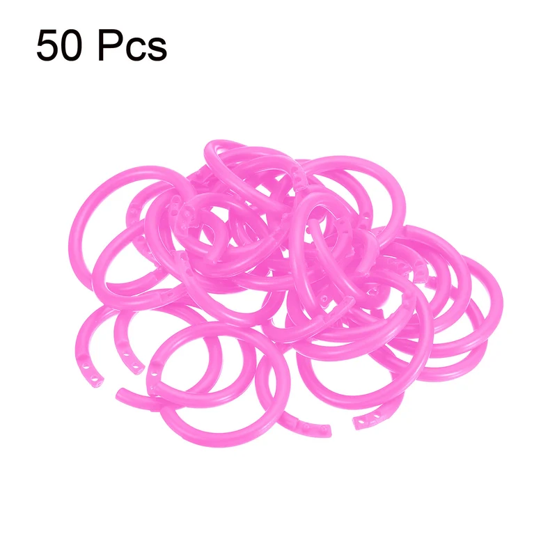Loose Leaf Rings Binder Ring Plastic for Scrapbook
