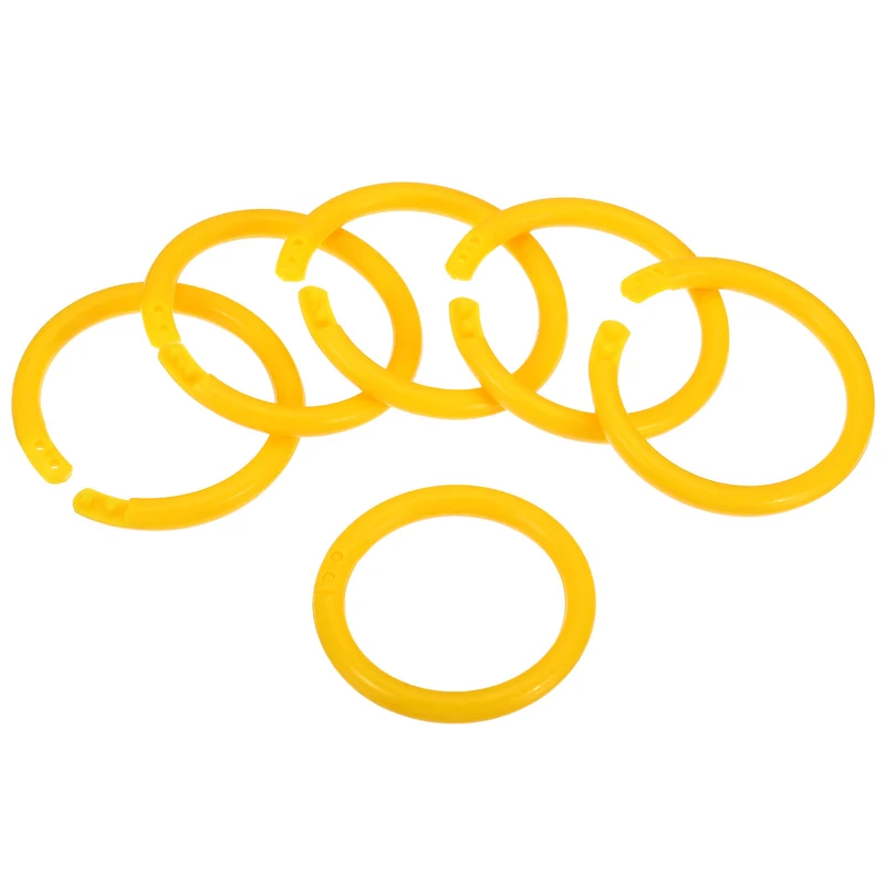 Loose Leaf Rings Binder Ring Plastic for Scrapbook