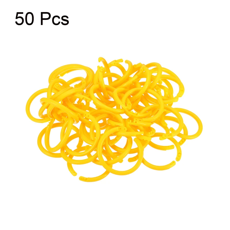 Loose Leaf Rings Binder Ring Plastic for Scrapbook