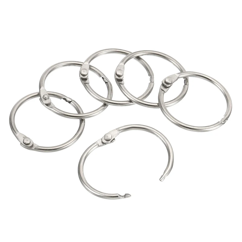Loose Leaf Rings Binder Ring Steel for Scrapbook