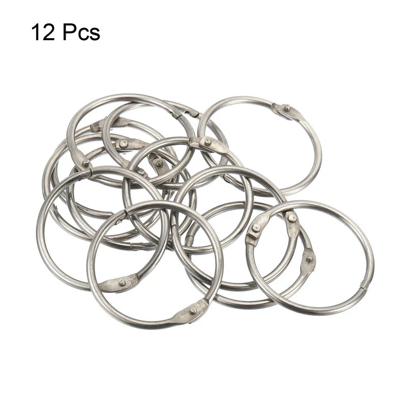 Loose Leaf Rings Binder Ring Steel for Scrapbook