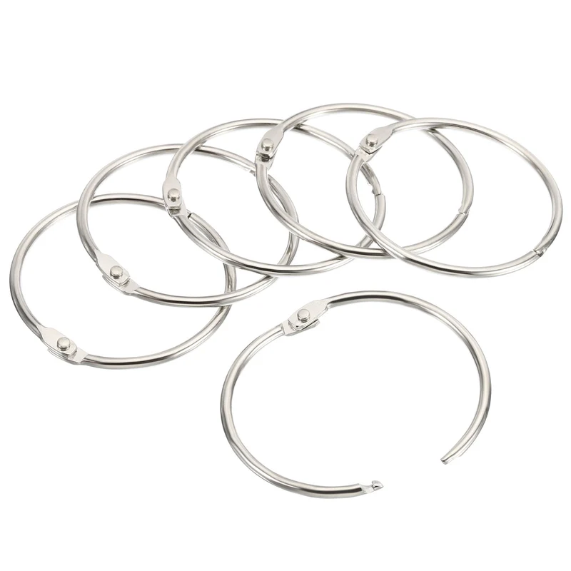 Loose Leaf Rings Binder Ring Steel for Scrapbook