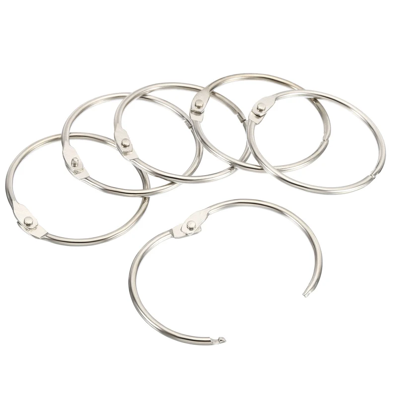 Loose Leaf Rings Binder Ring Steel for Scrapbook