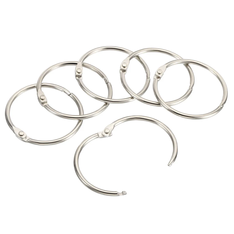 Loose Leaf Rings Binder Ring Steel for Scrapbook