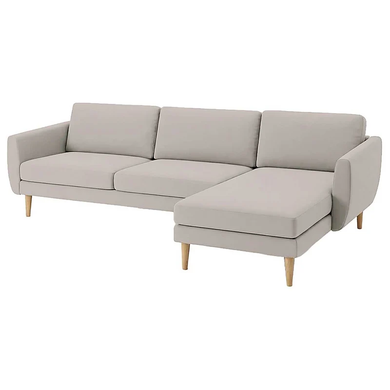 Smedstorp 4-zits met chaise longue rechts hoes
