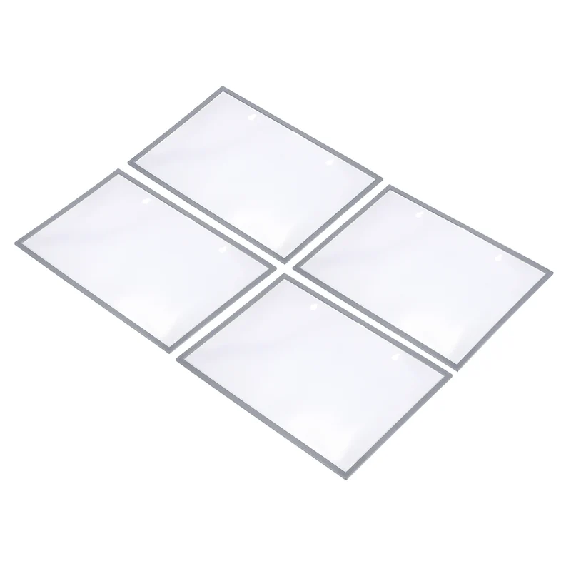 Magnetic Sign Holder, Pack Display Frame for Office