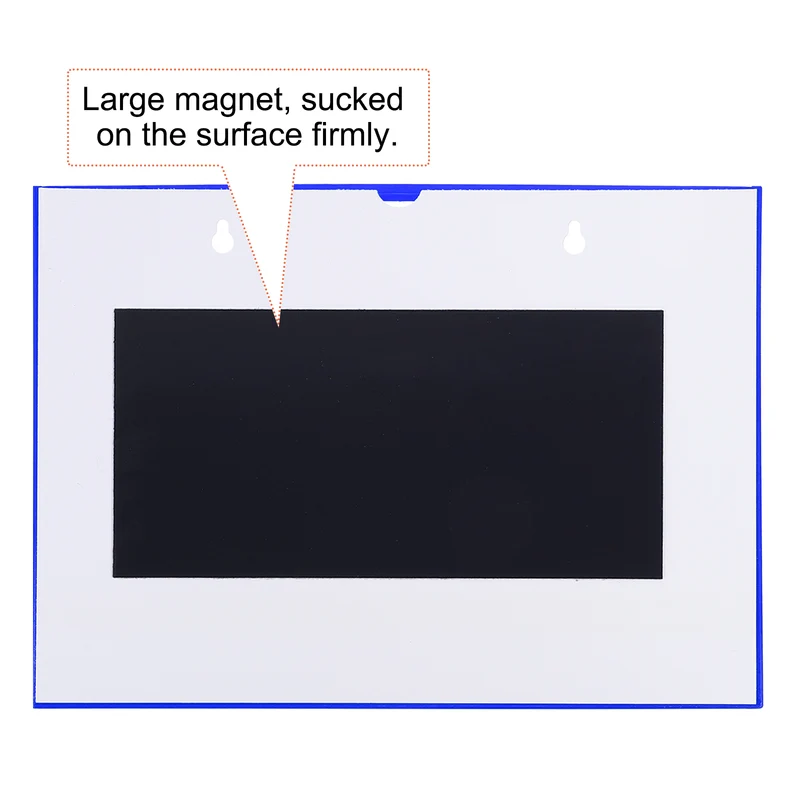 Magnetic Sign Holder, Pack Display Frame for Office