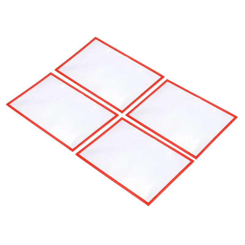 Magnetic Sign Holder, Pack Display Frame for Office