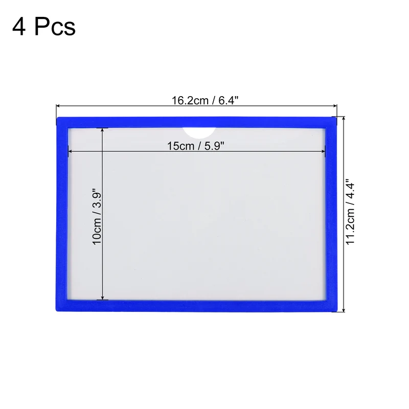 Magnetic Sign Holder, Pack Display Frame for Office