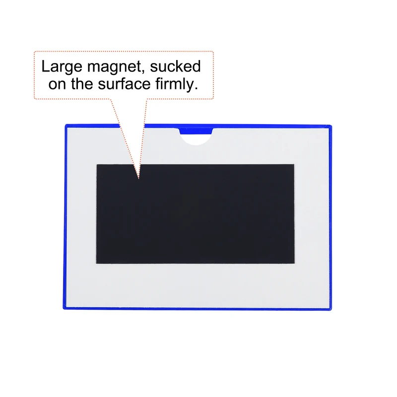 Magnetic Sign Holder, Pack Display Frame for Office