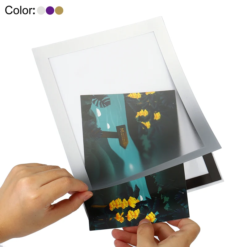 Magnetic Sign Holder with Sticker, Pack Window