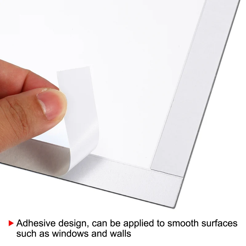 Magnetic Sign Holder with Sticker, Pack Window