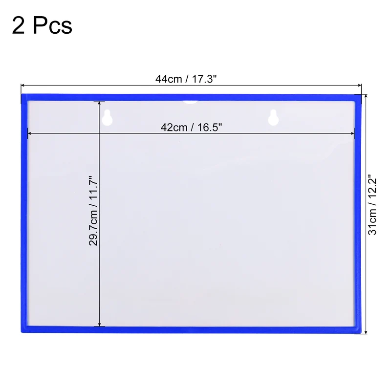 Inch Magnetic Sign Holder, Pack Display Frame for Office