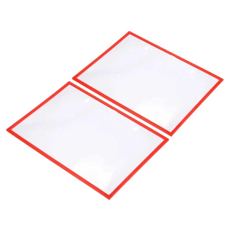 Inch Magnetic Sign Holder, Pack Display Frame for Office