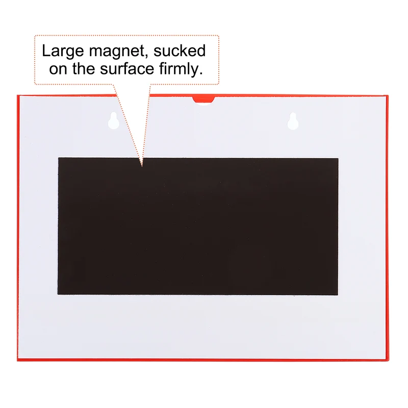 Inch Magnetic Sign Holder, Pack Display Frame for Office
