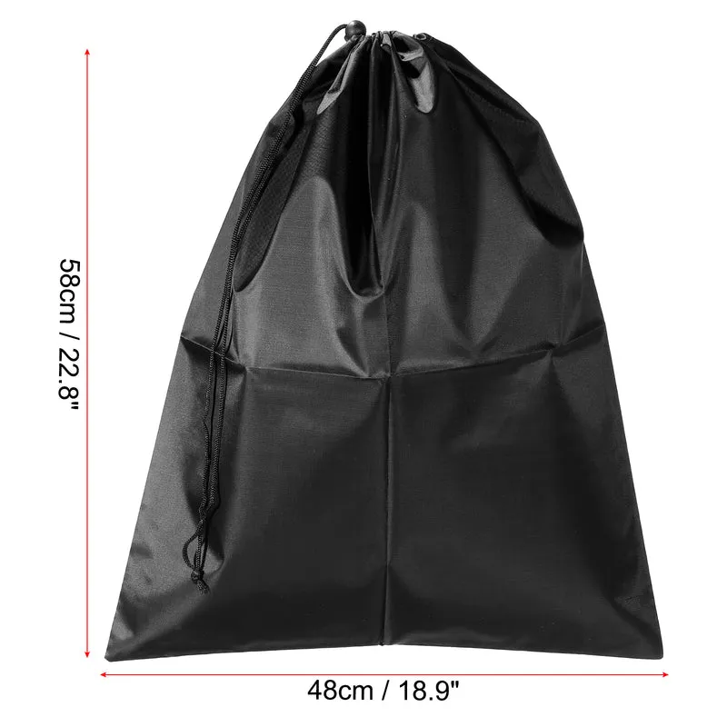 Clothes Storage Drawstring Bag, Clothing Bedding Organizer Bags for Home Camping Travel
