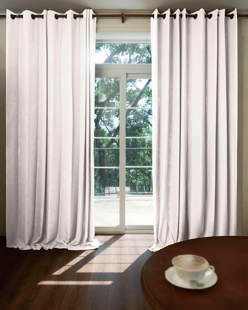 Iris Textured Custom Curtain