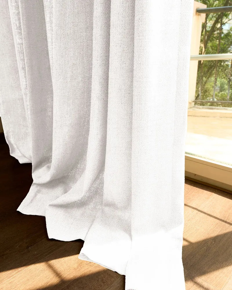Iris Textured Custom Curtain