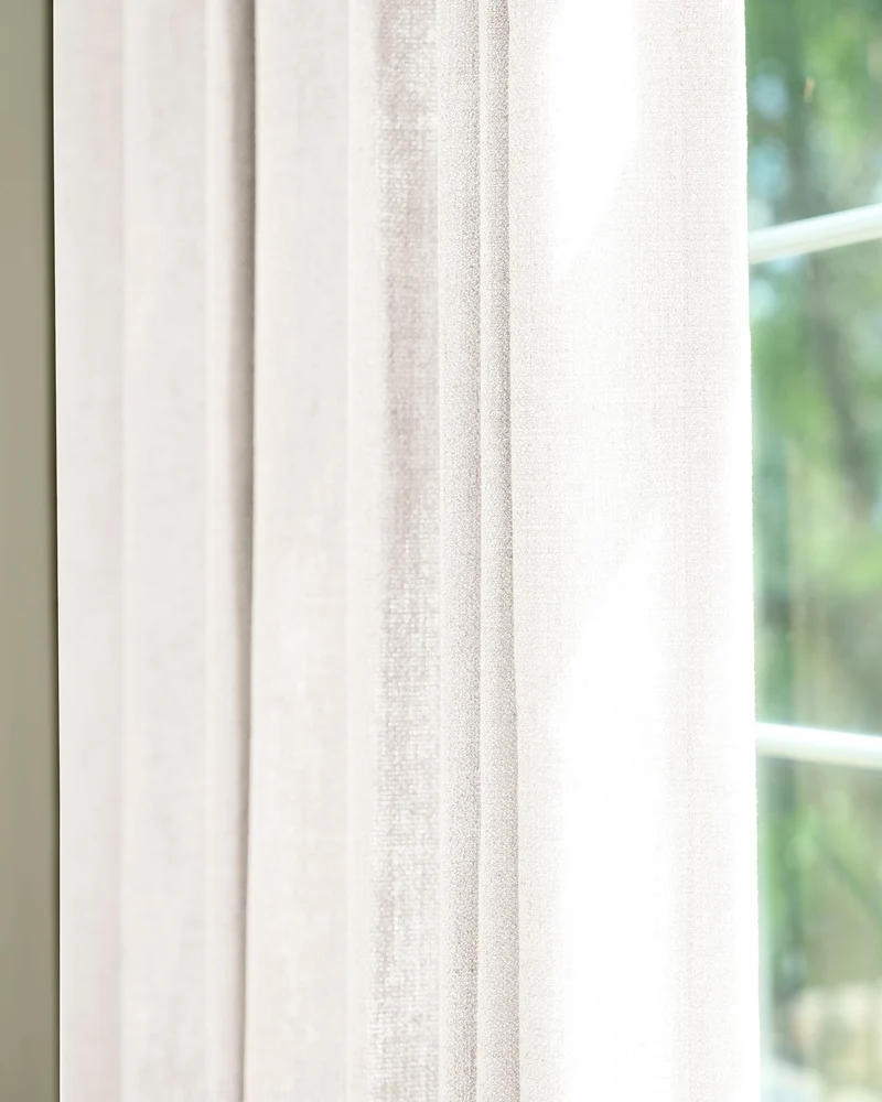 Iris Textured Custom Curtain