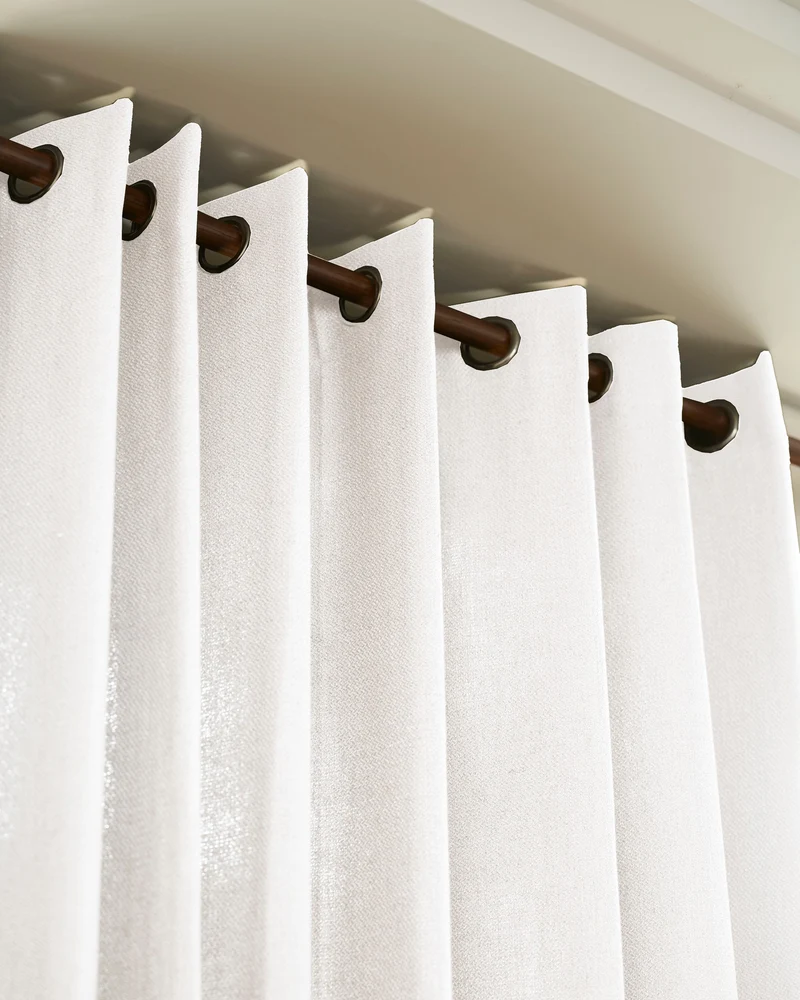 Iris Textured Custom Curtain