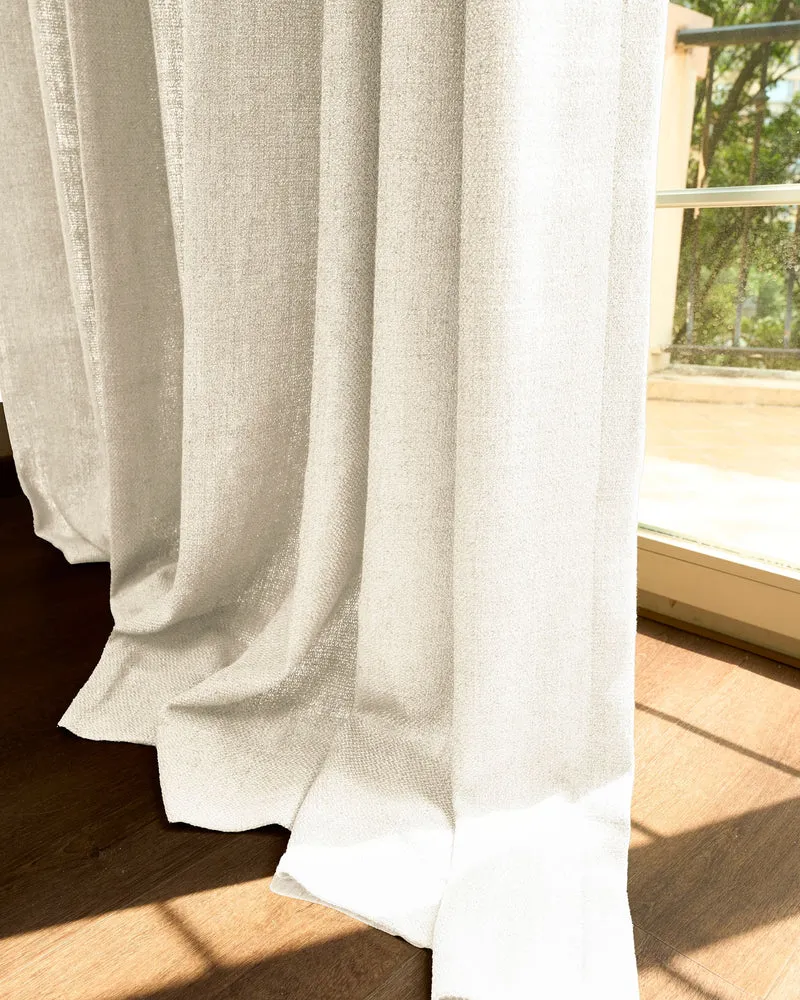 Iris Textured Custom Curtain