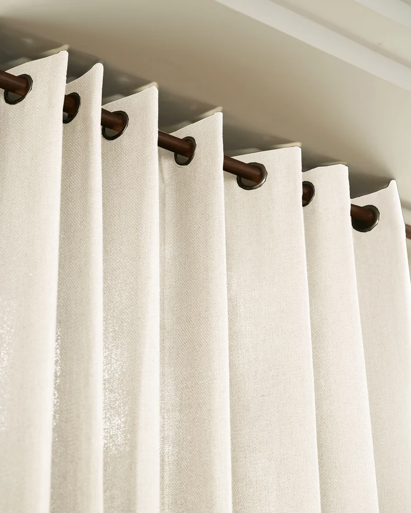 Iris Textured Custom Curtain