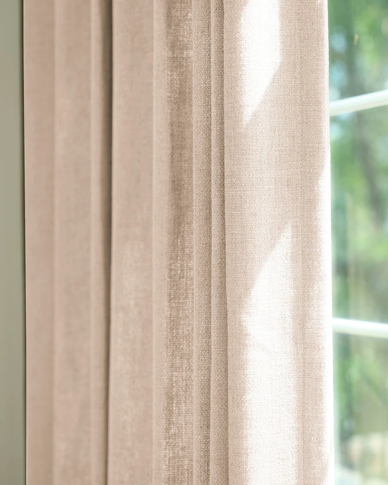 Iris Textured Custom Curtain