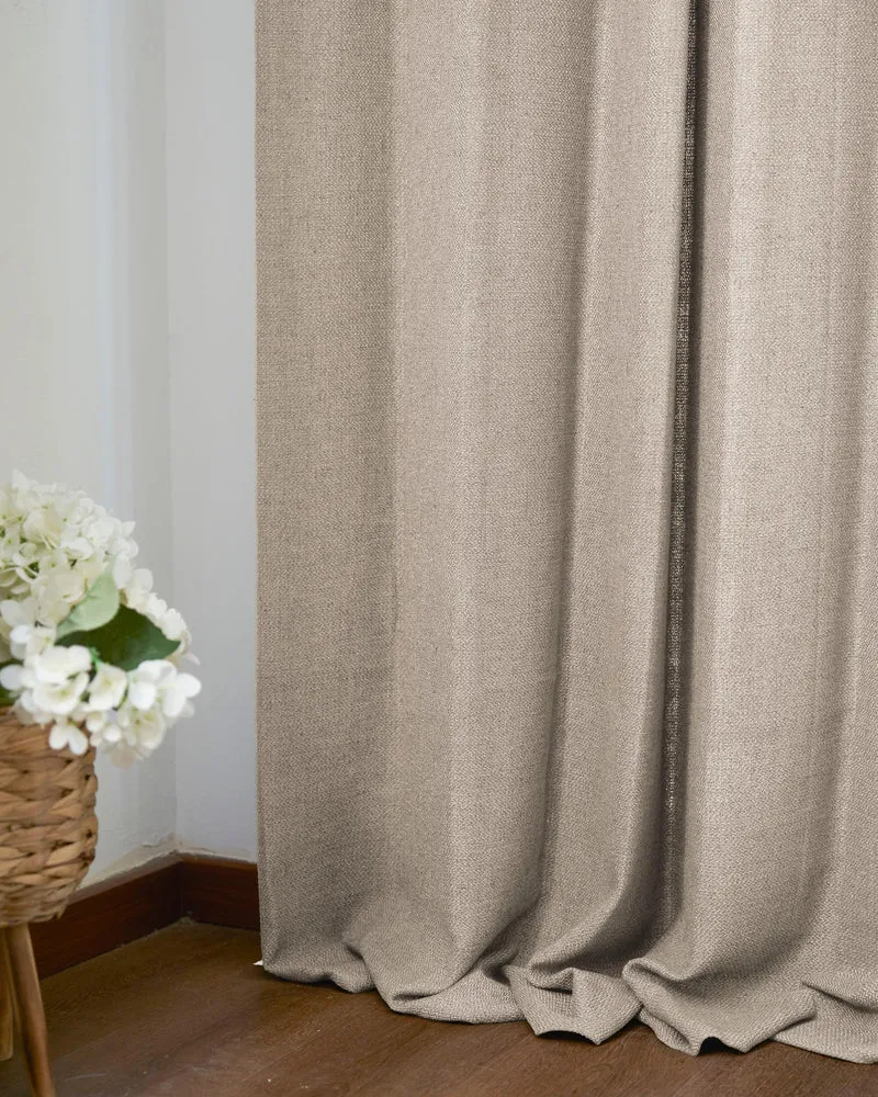 Iris Textured Custom Curtain