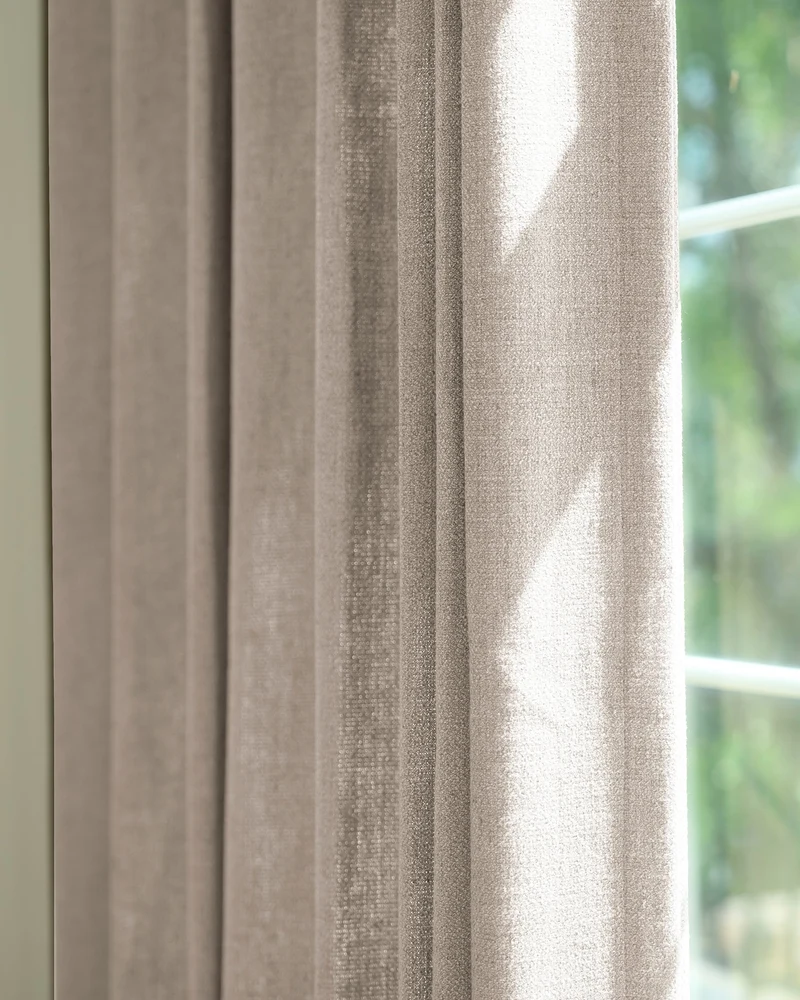 Iris Textured Custom Curtain