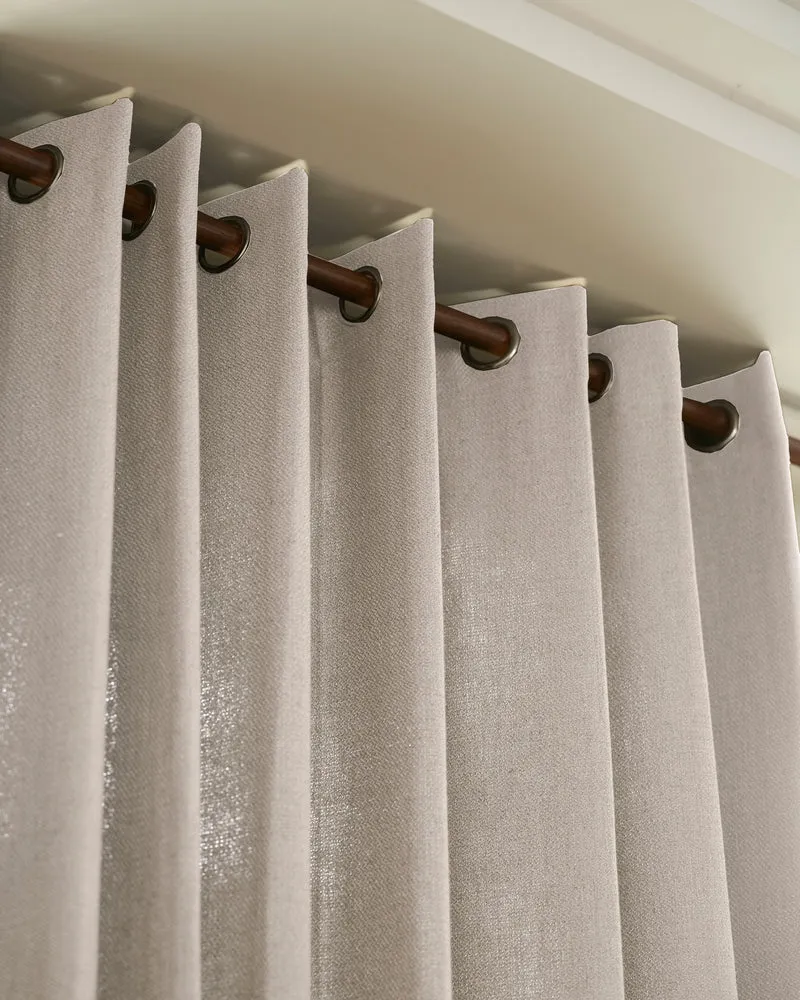 Iris Textured Custom Curtain