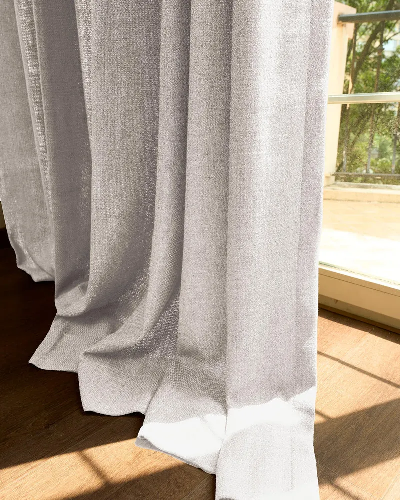 Iris Textured Custom Curtain