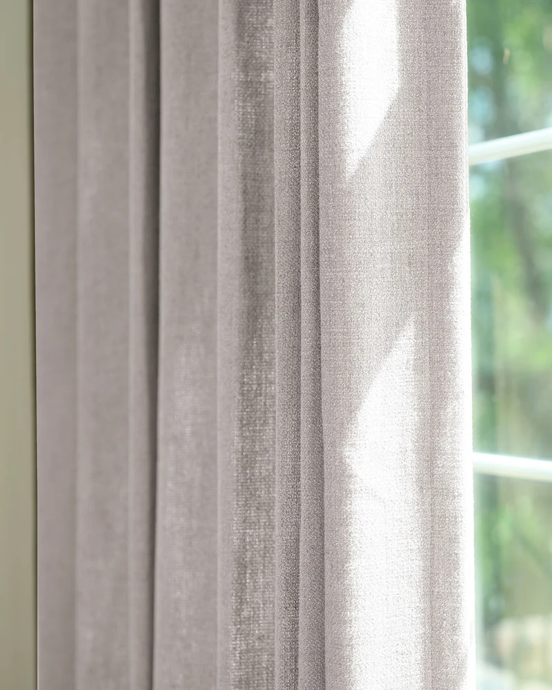 Iris Textured Custom Curtain