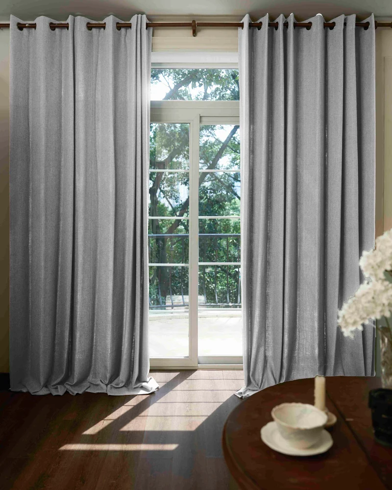 Iris Textured Custom Curtain