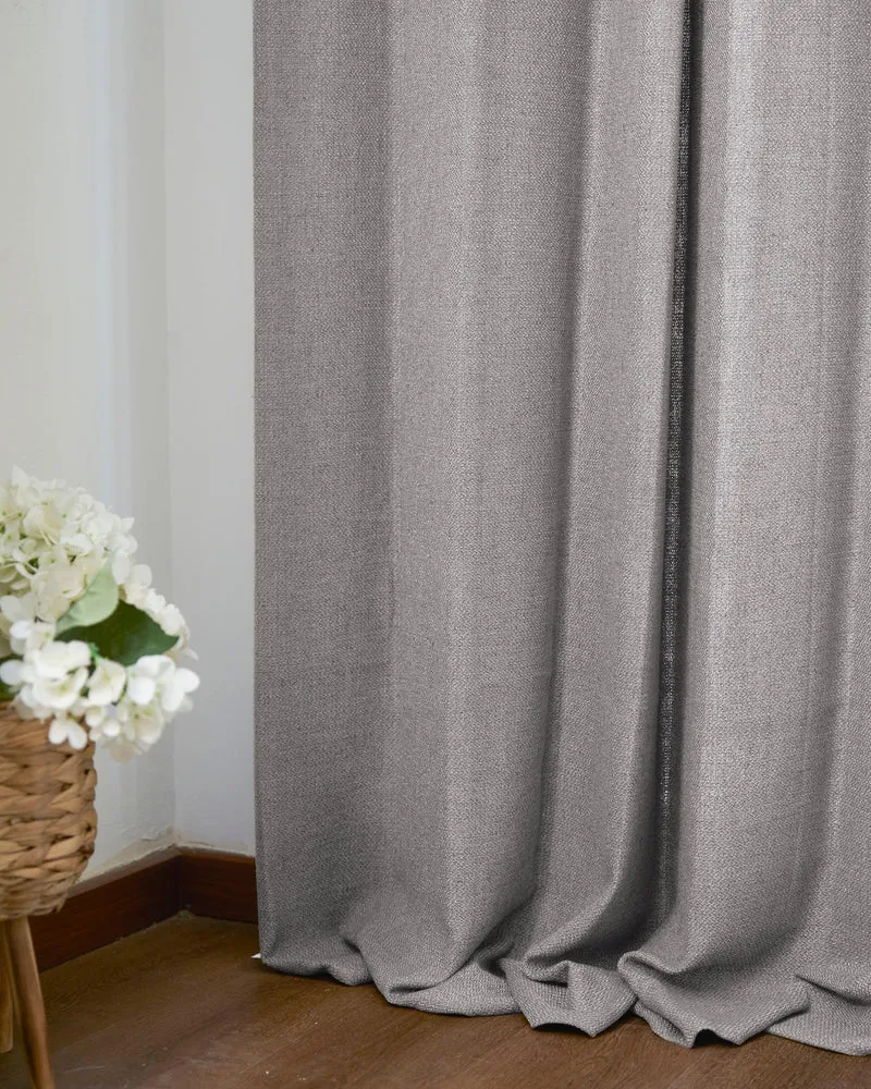 Iris Textured Custom Curtain