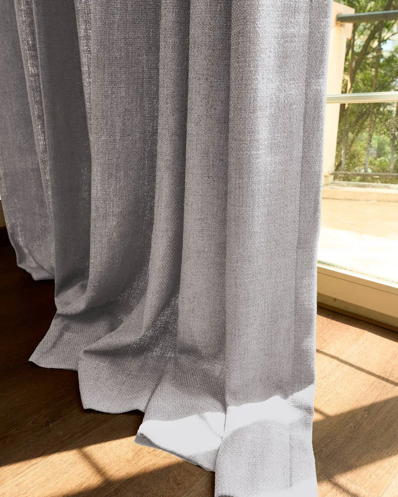 Iris Textured Custom Curtain