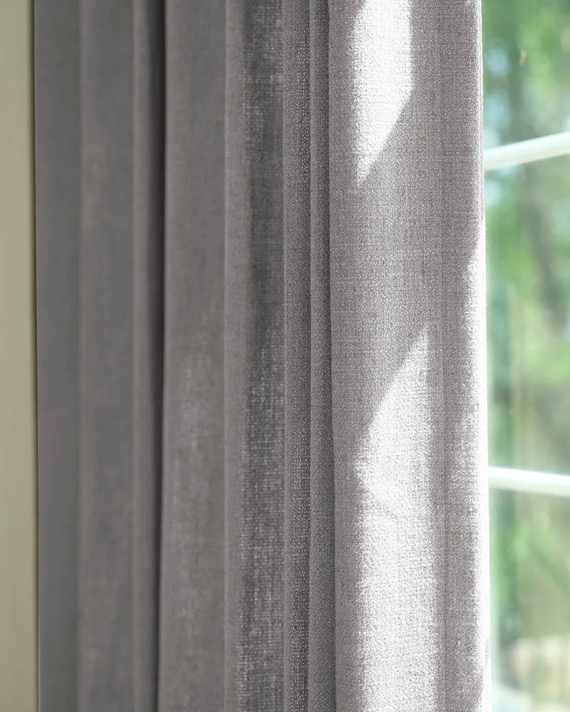 Iris Textured Custom Curtain