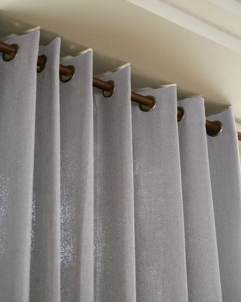 Iris Textured Custom Curtain