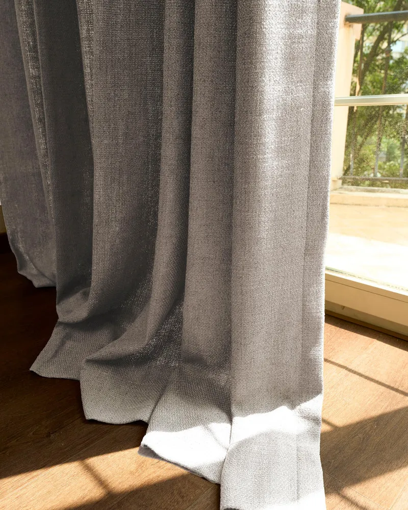 Iris Textured Custom Curtain