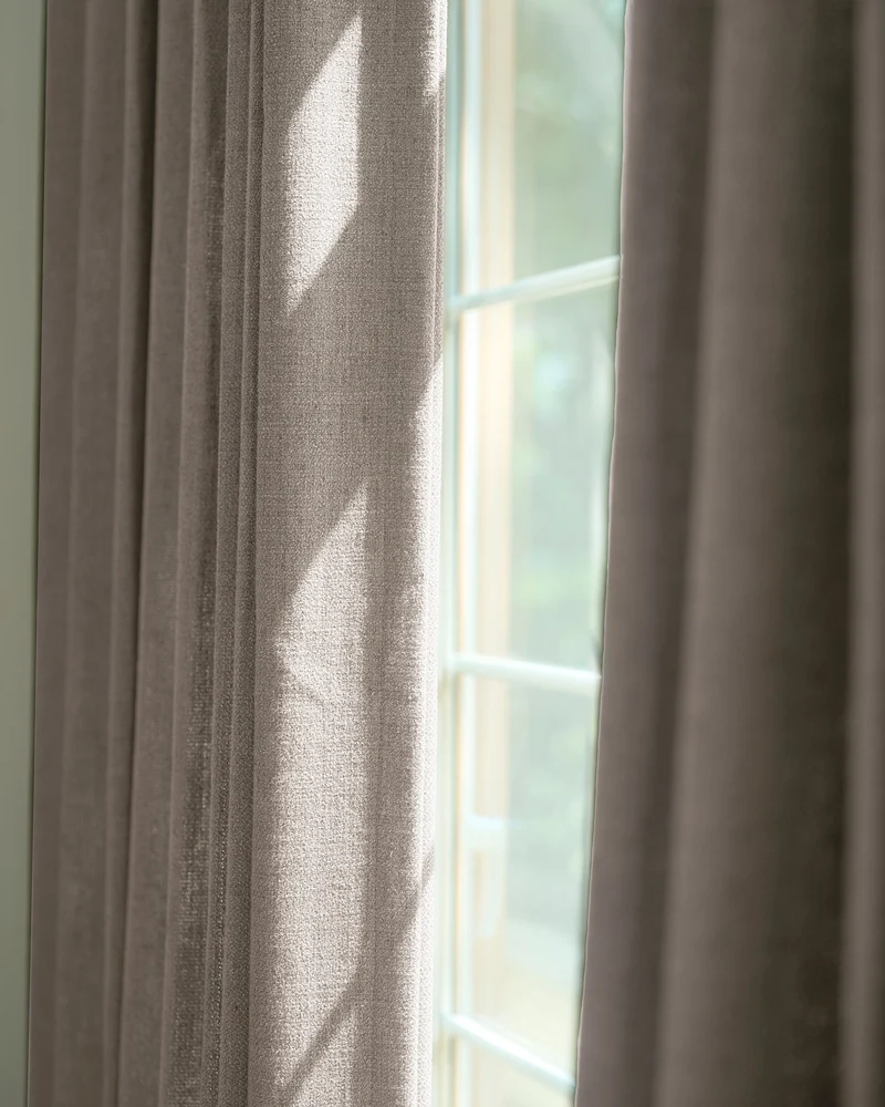 Iris Textured Custom Curtain