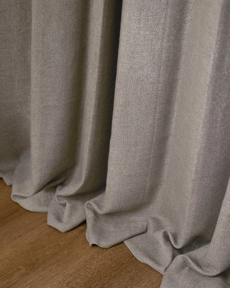 Iris Textured Custom Curtain