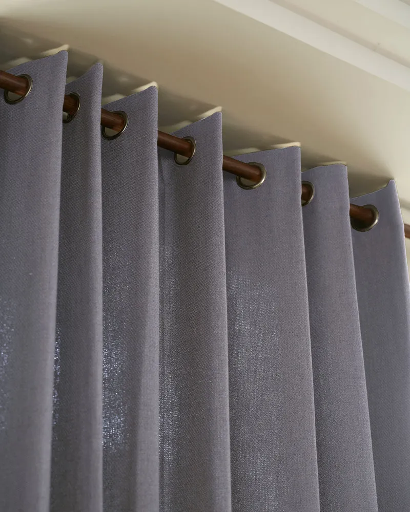 Iris Textured Custom Curtain