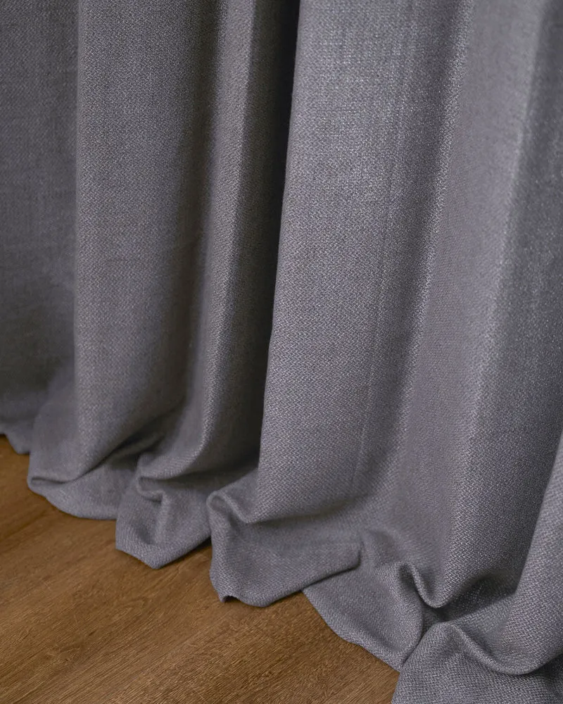 Iris Textured Custom Curtain