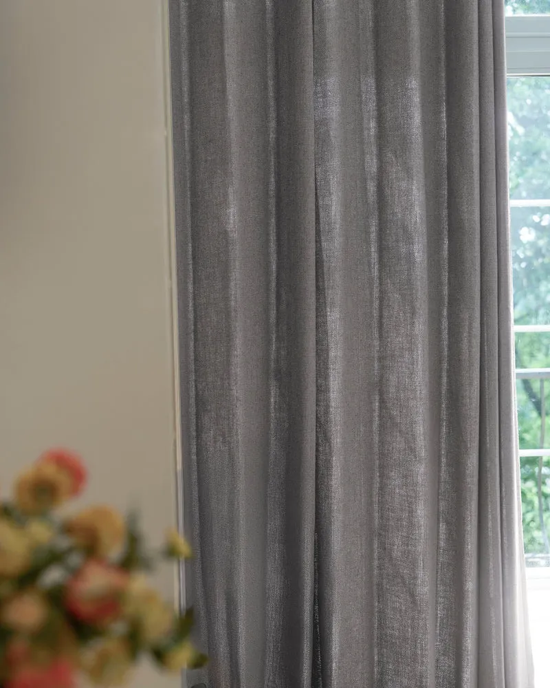 Iris Textured Custom Curtain