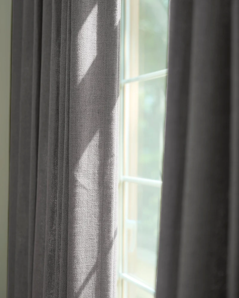 Iris Textured Custom Curtain