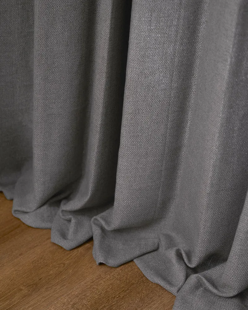 Iris Textured Custom Curtain