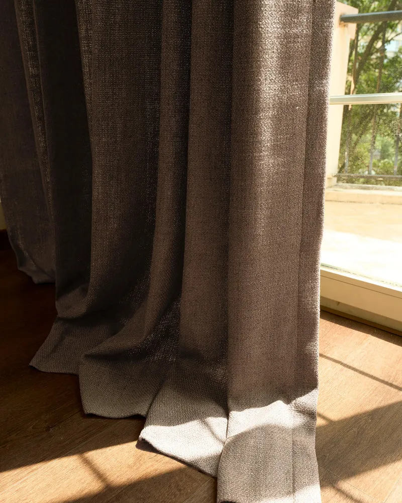 Iris Textured Custom Curtain