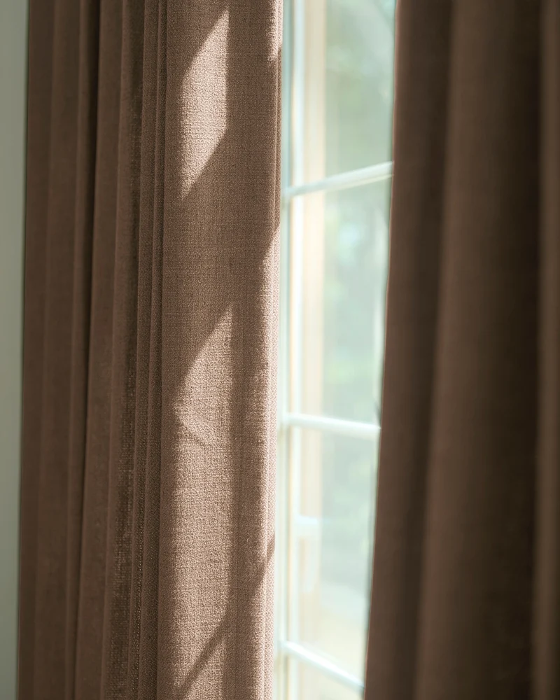 Iris Textured Custom Curtain